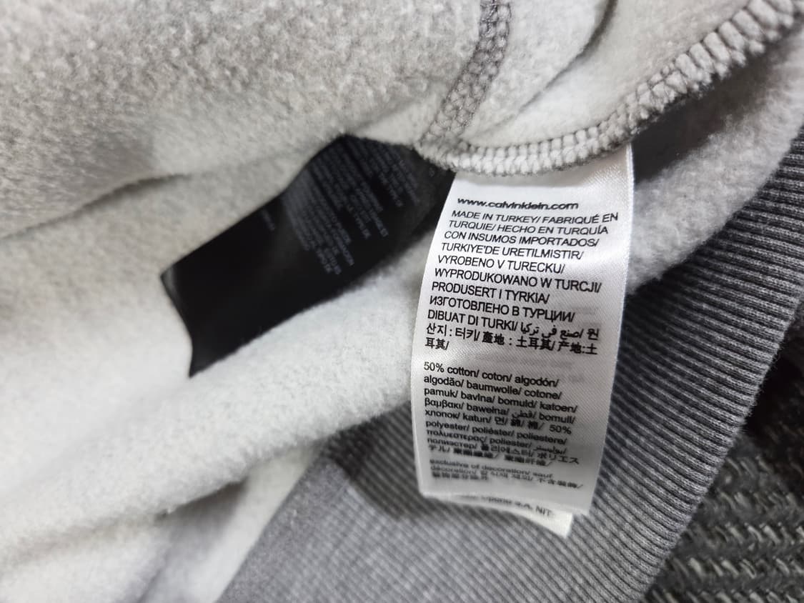 캘빈클라인 CK 로고 집업 후드집업 상품이미지5