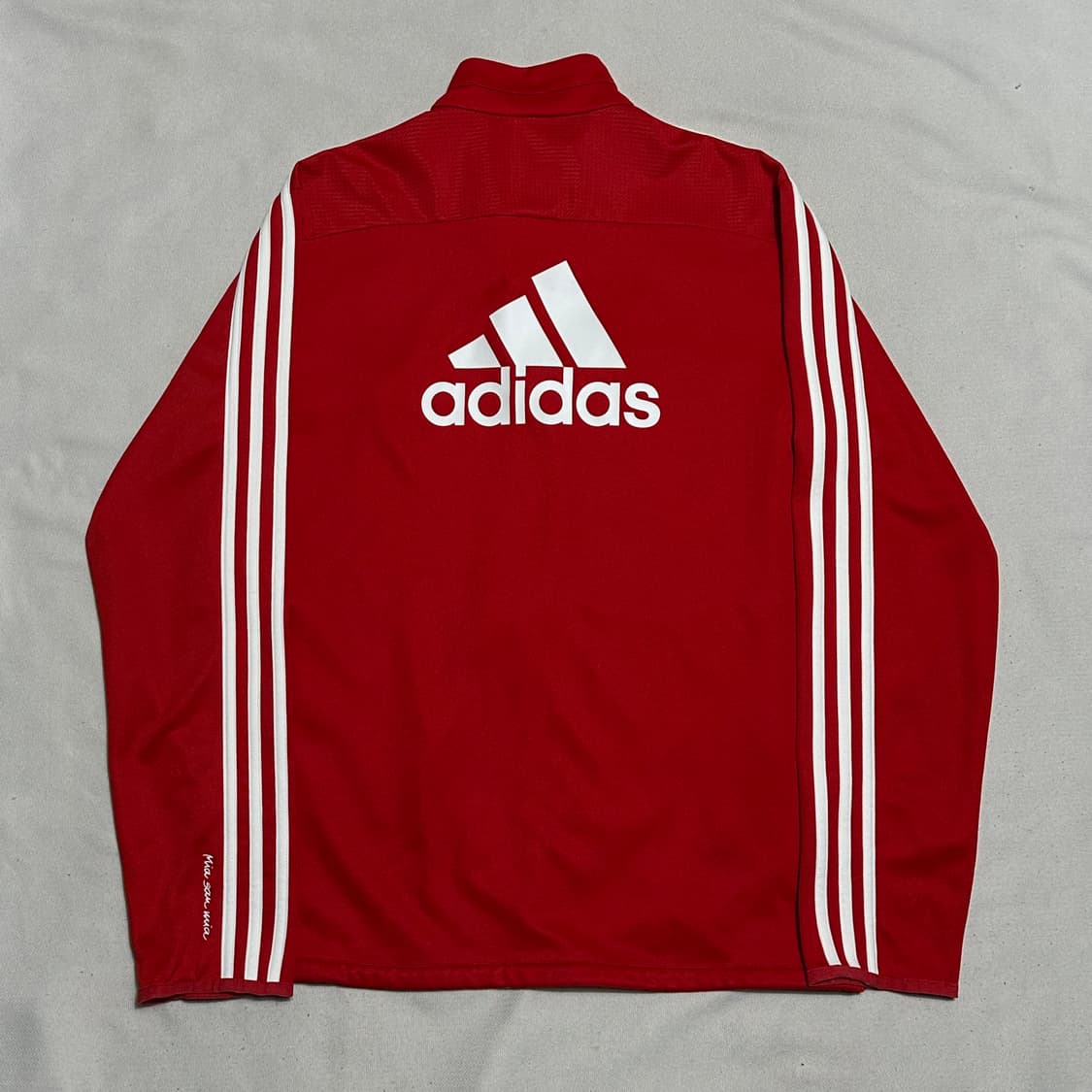 100 아디다스 바이에른뮌헨 레드 트랙탑 져지 상품이미지3