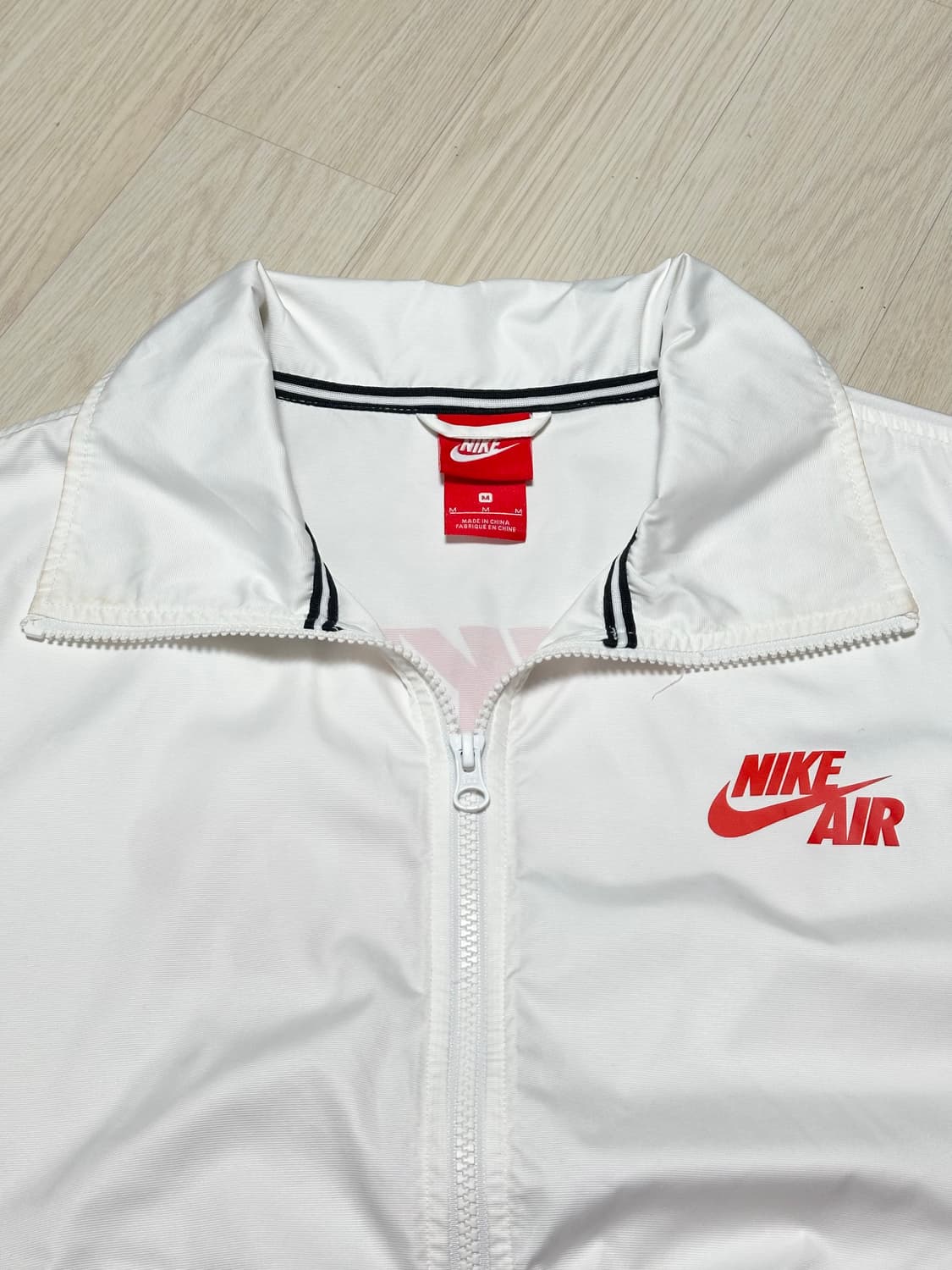나이키 NIKE AIR 백로고 배색 바람막이 자켓 상품이미지7