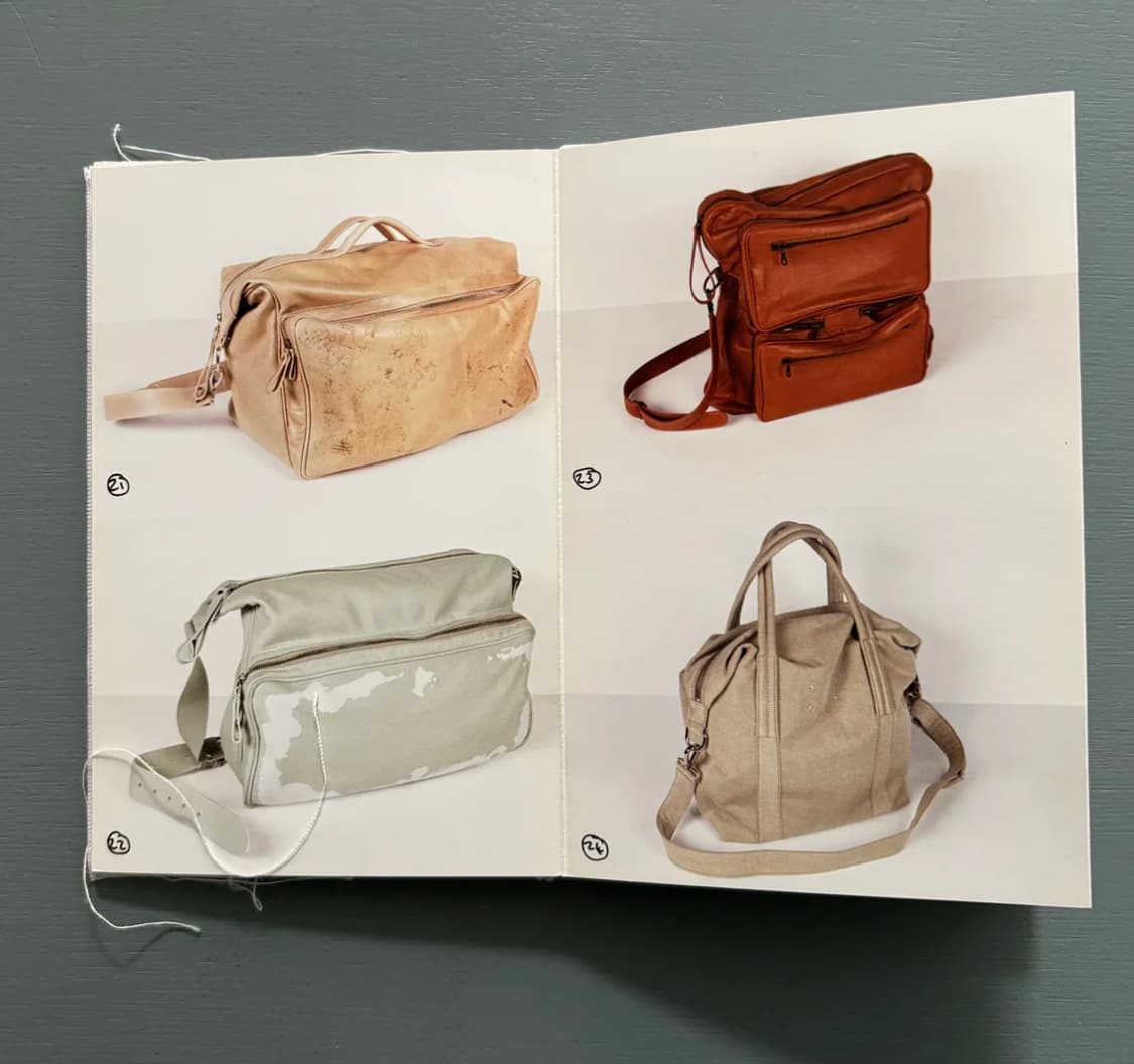 2010SS Martin Margiela Sailor bag grey 상품이미지1