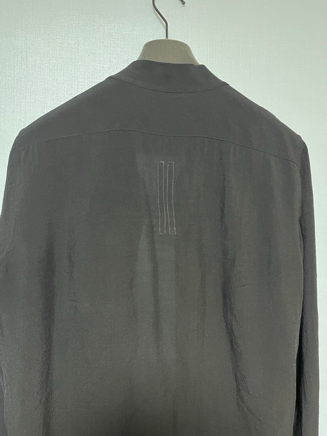 릭오웬스 울 실크 셔츠 가디건 상품이미지5