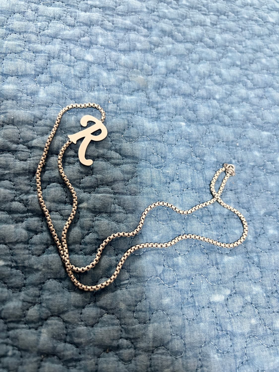 라프시몬스 R로고 목걸이 상품이미지3