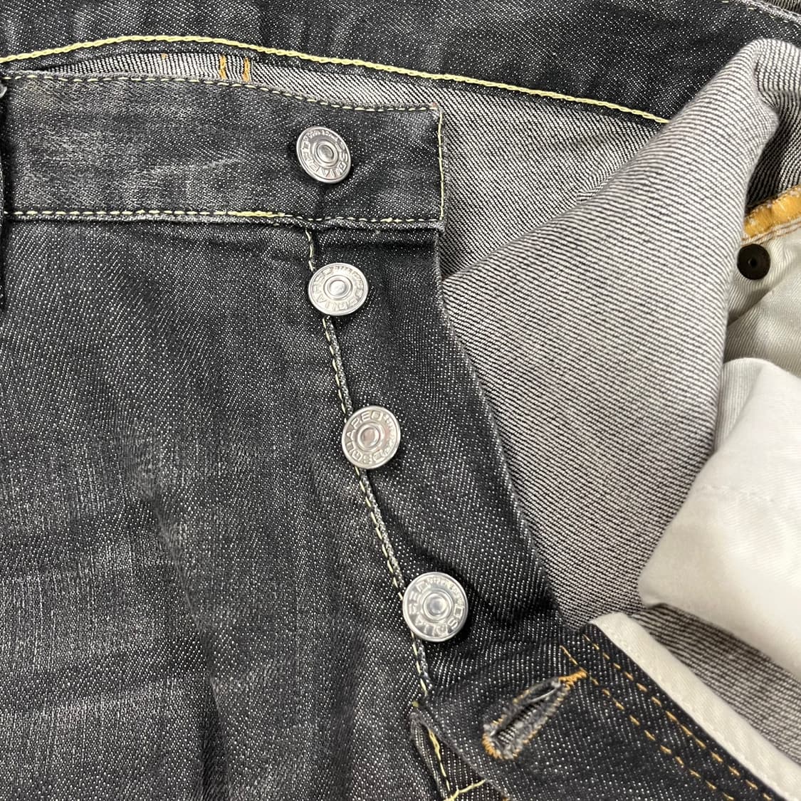 [정품/46] 디스퀘어드2 블랙 데미지 워싱 청바지 b19 상품이미지7