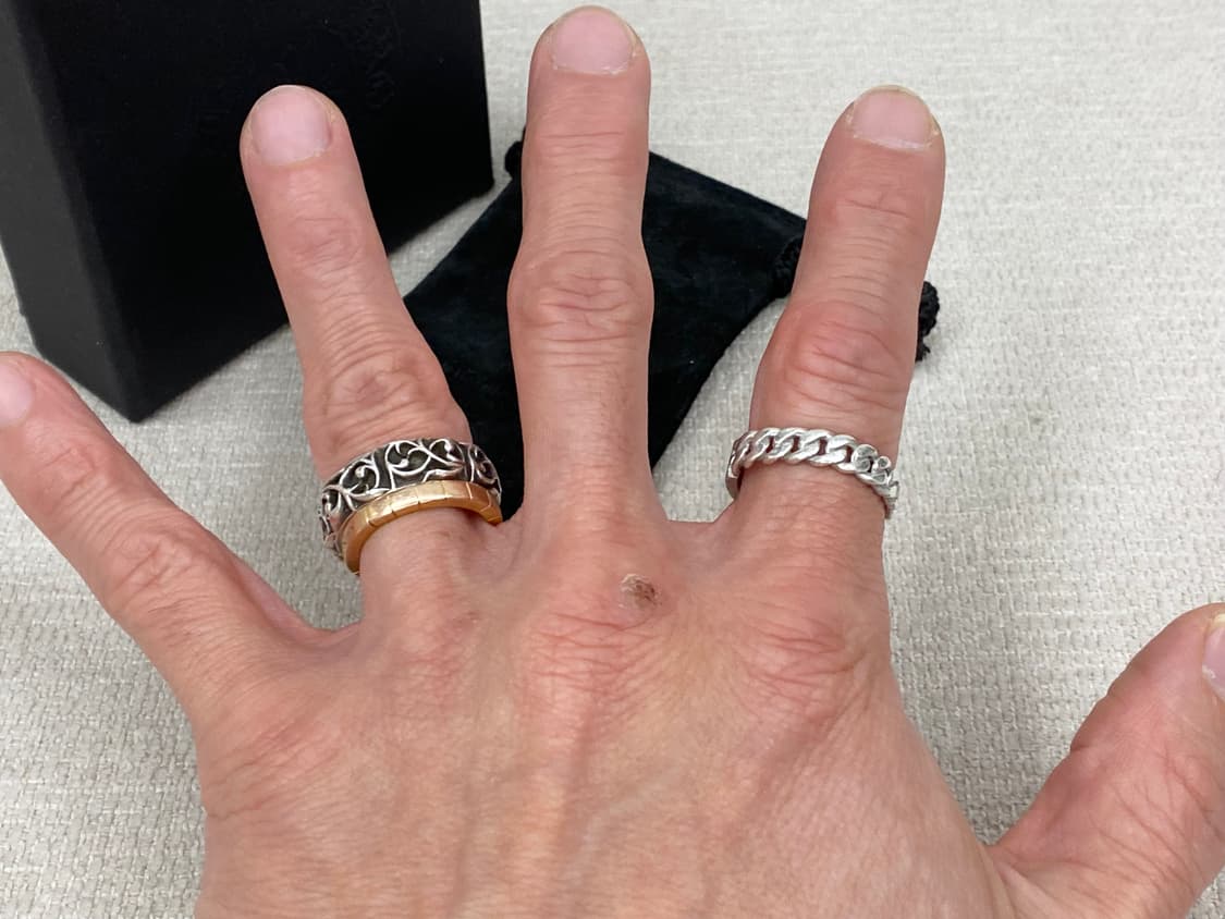 크롬하츠 이터니티 바인 링 17호 실버 상품이미지3