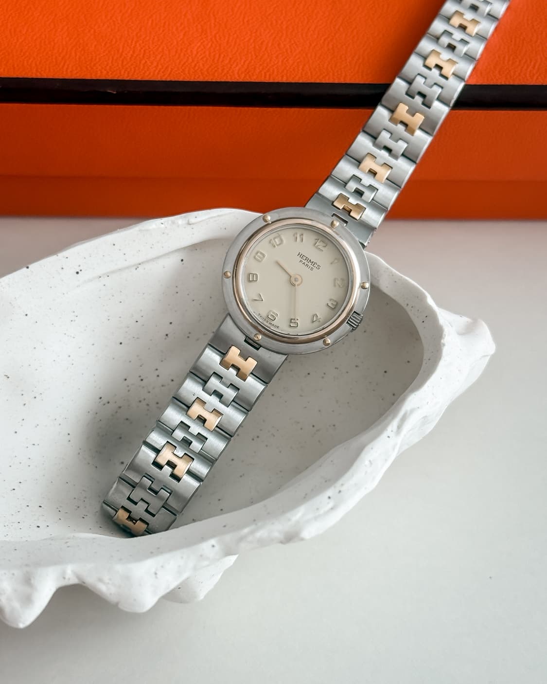 에르메스 클리퍼 콤비 시계 상품이미지2