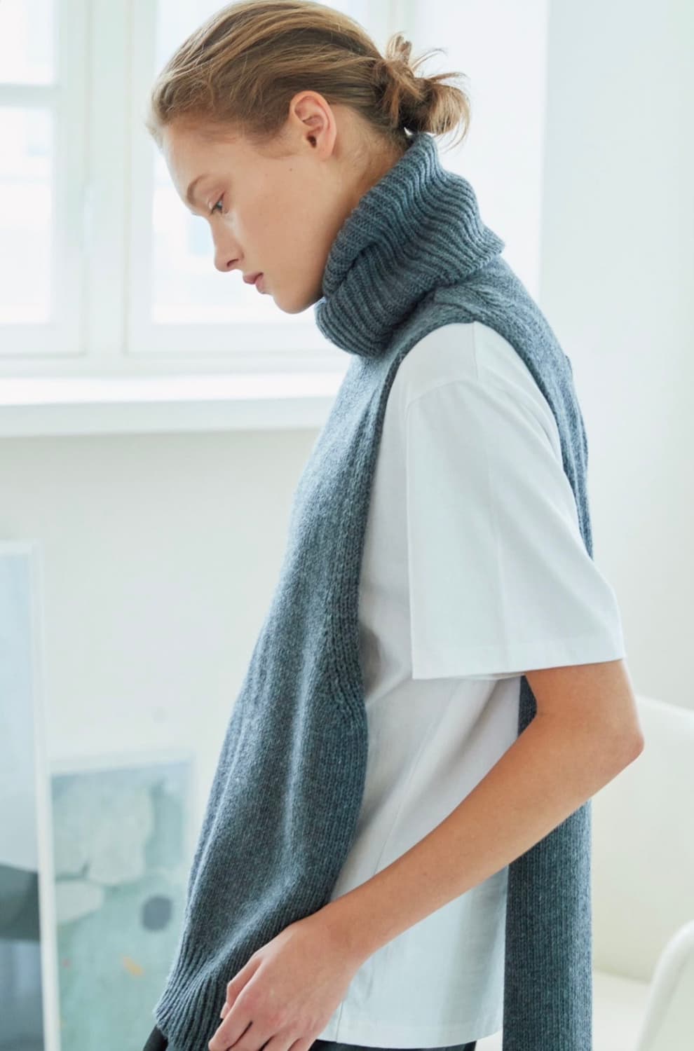 momen 터틀넥 니트 머플러 상품이미지3