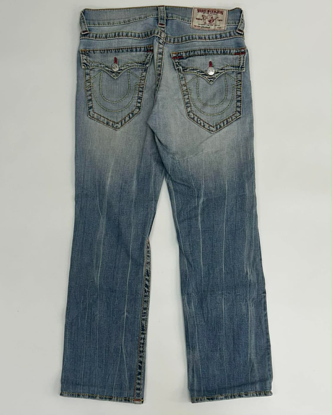 [31] 트루릴리젼 조이 스트레이트 연청 데님 팬츠 상품이미지1