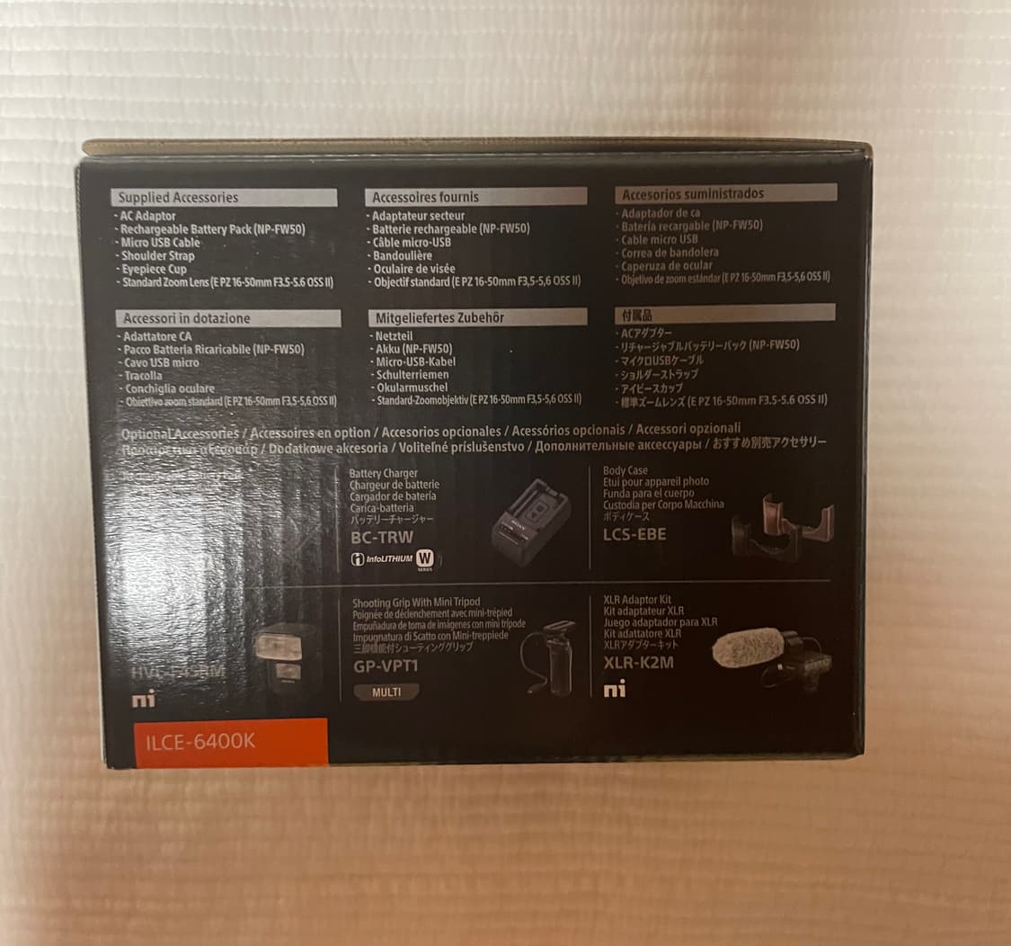 [미개봉] 소니 a6400 E PZ 16-50mm OSS II 상품이미지4