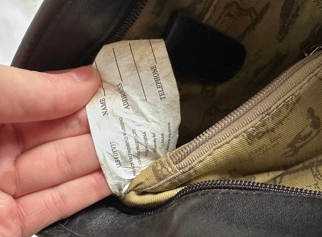 엘엘빈 토트백 레더 상품이미지5