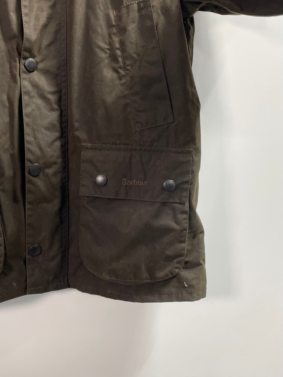 바버 비데일 카키 왁스 자켓 (on.510)   상품이미지4