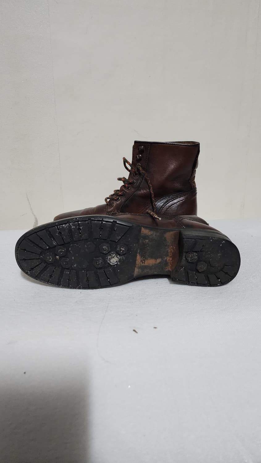 자라 빈티지 가죽 워커 부츠 상품이미지6