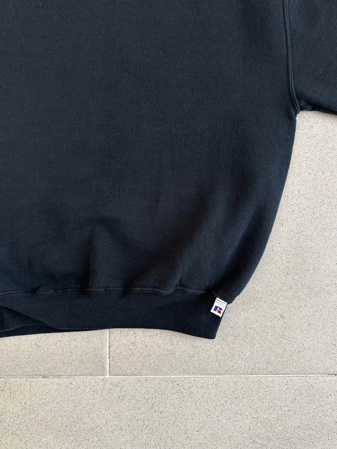 90s 빈티지 러셀 스웻셔츠 블랙 M 상품이미지3