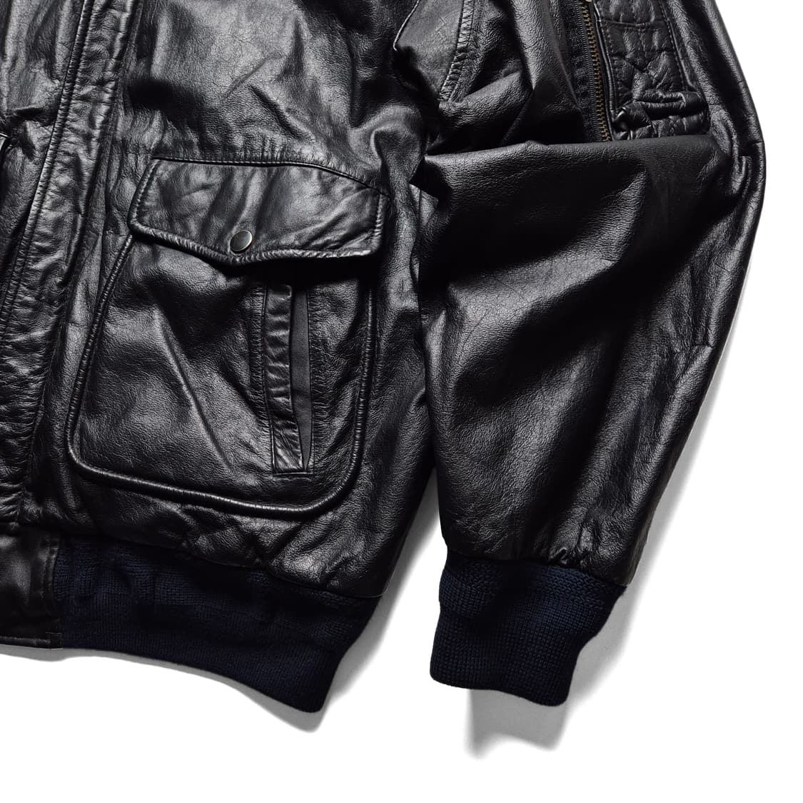 [LL] VTG 빈티지 소가죽 A-2 플라이트 자켓 상품이미지5