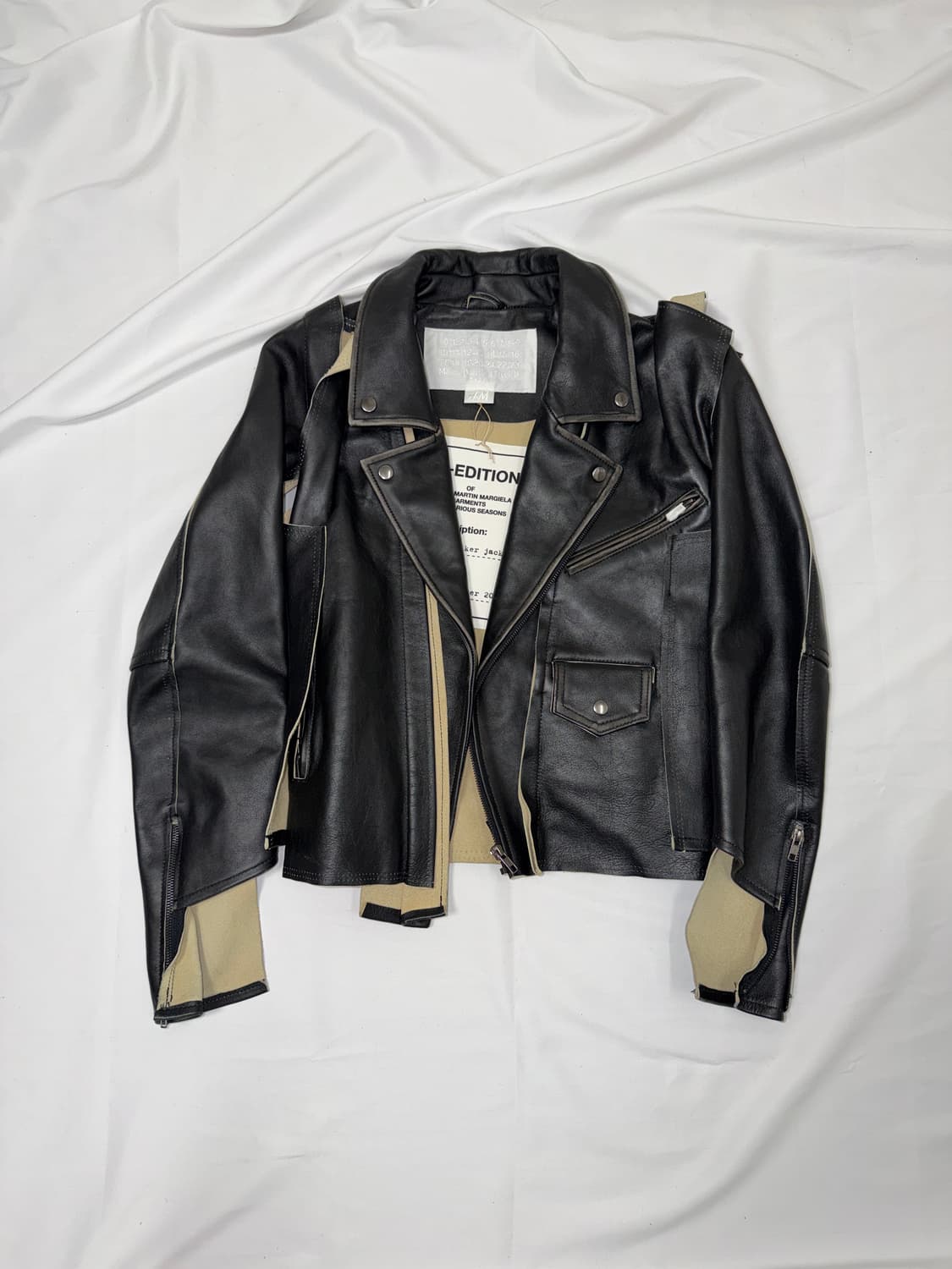 마르지엘라 H&m 아카이브 레더자켓 상품이미지1