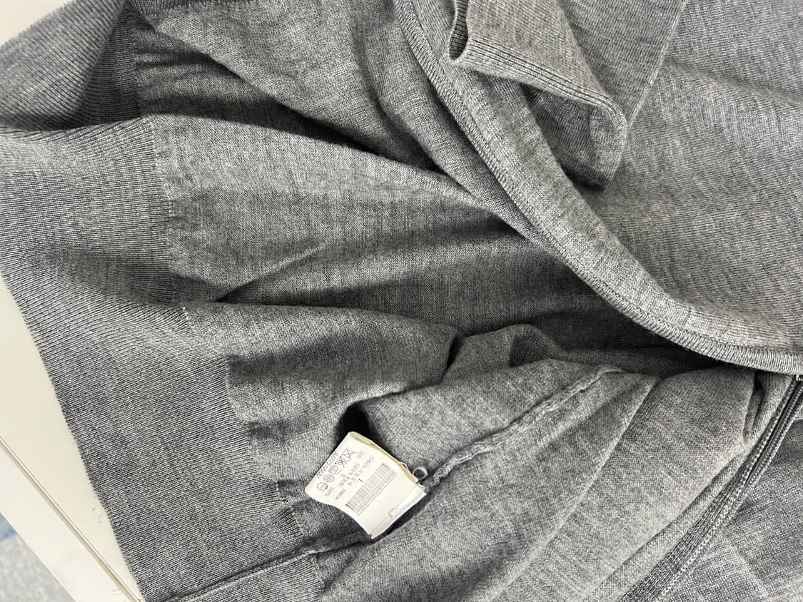 수트서플라이 메리노울 집업니트 상품이미지6