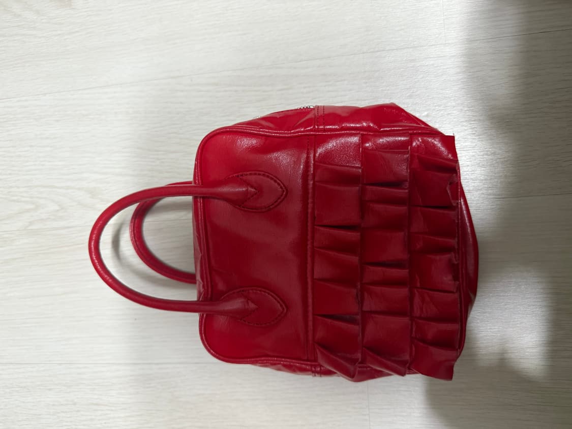 꼼데가르송 걸 프릴 가방 레드  상품이미지3