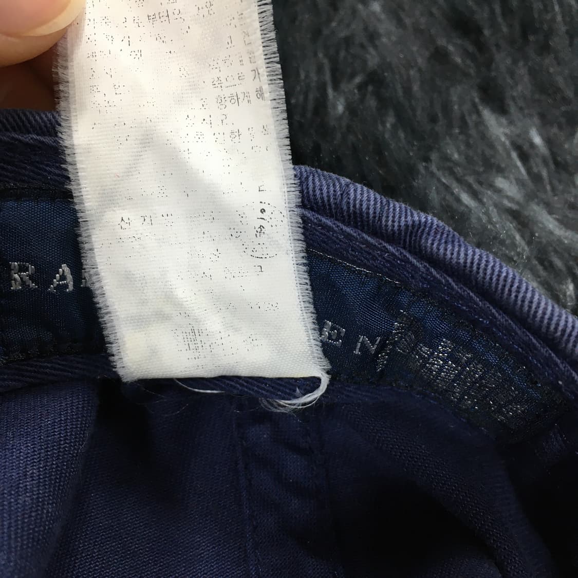 투티/0247 빈티지 폴로 볼캡 네이비 상품이미지6