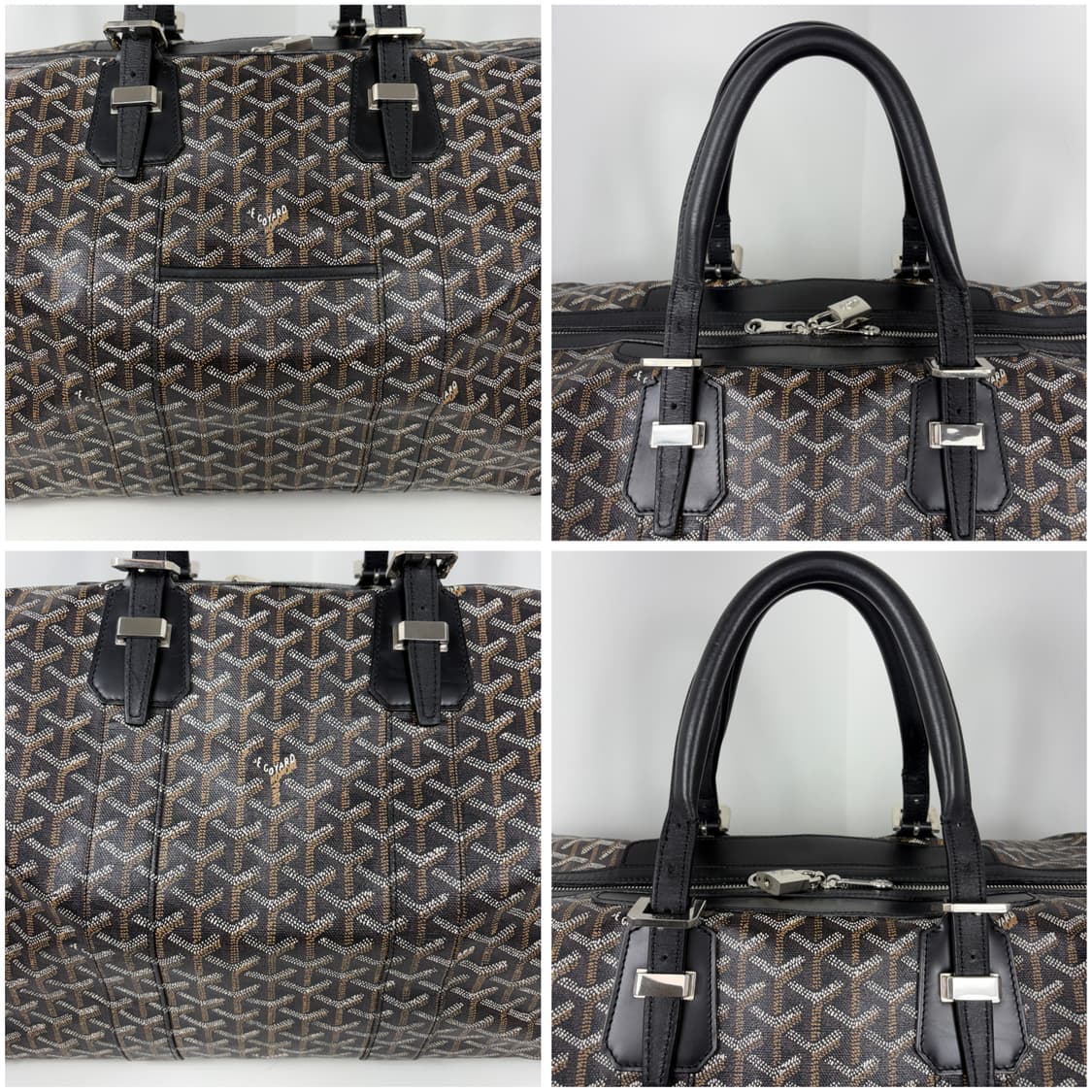 고야드 보잉 45 보스턴백 블랙 상품이미지7