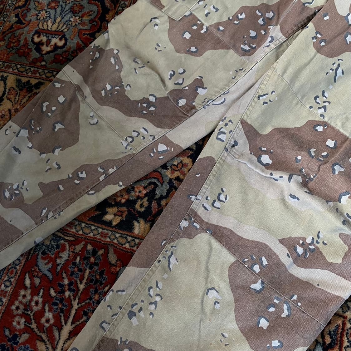 🌊90-00 cabela's 사막6색 초코칩 BDU 팬츠 (XL) 상품이미지5