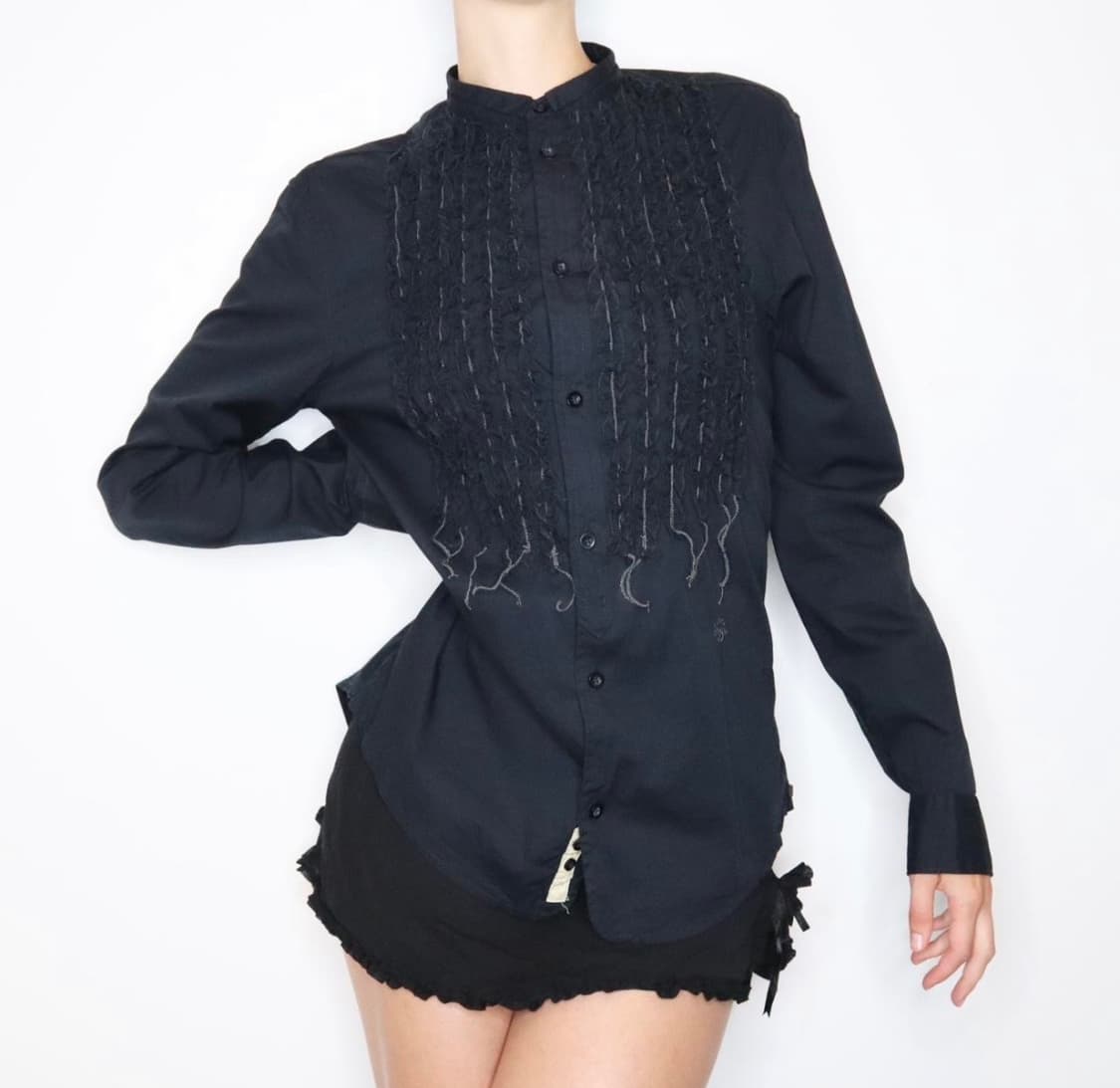 빈티지 디젤 블랙 버튼업 셔츠 상품이미지2