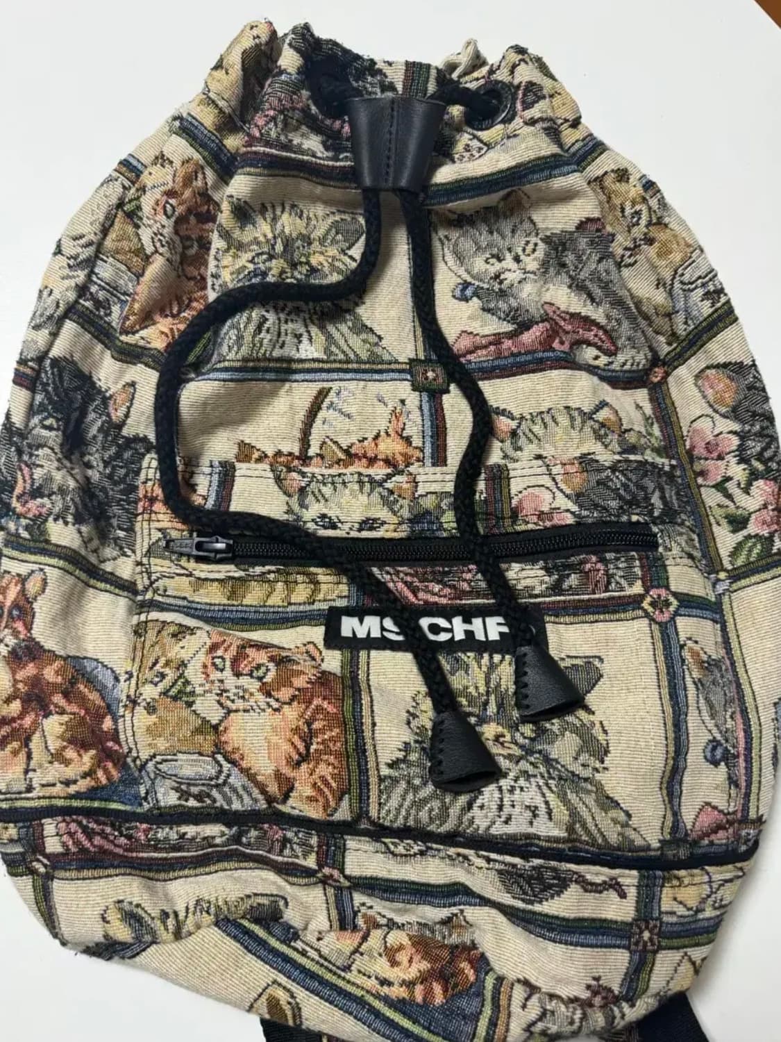 미스치프 캣드로우 고양이 백팩 상품이미지1