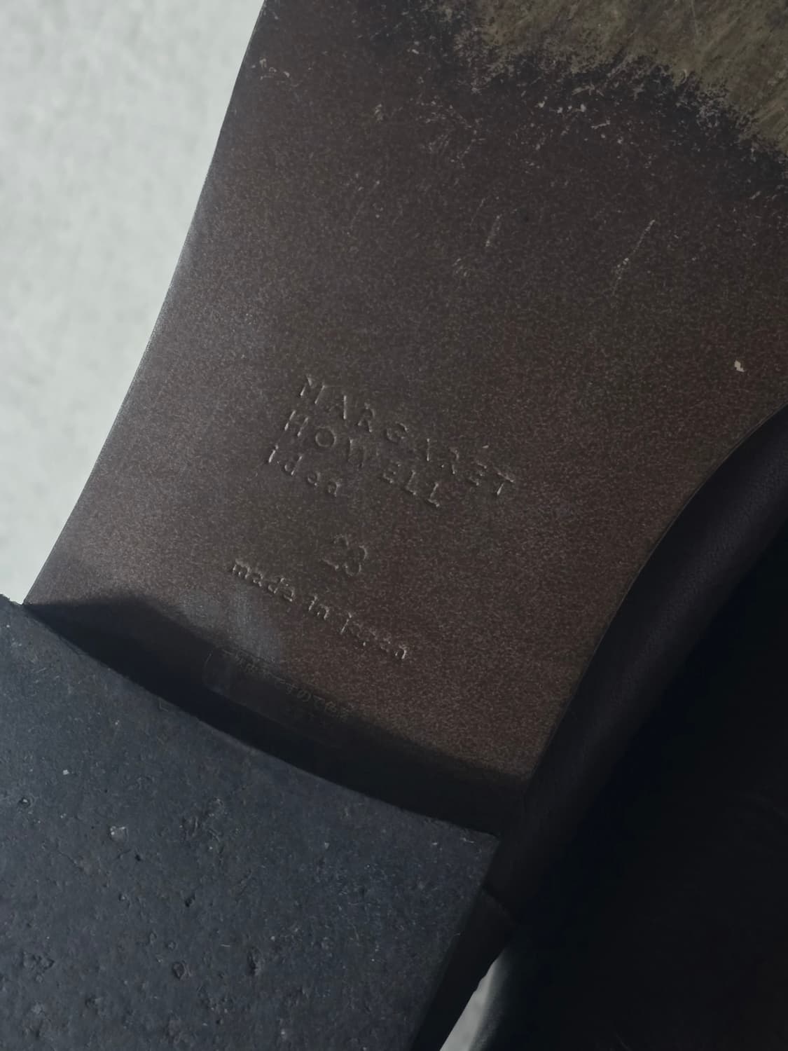 Margaret Howell 마가렛 호웰 첼시부츠 브라운 230  상품이미지8