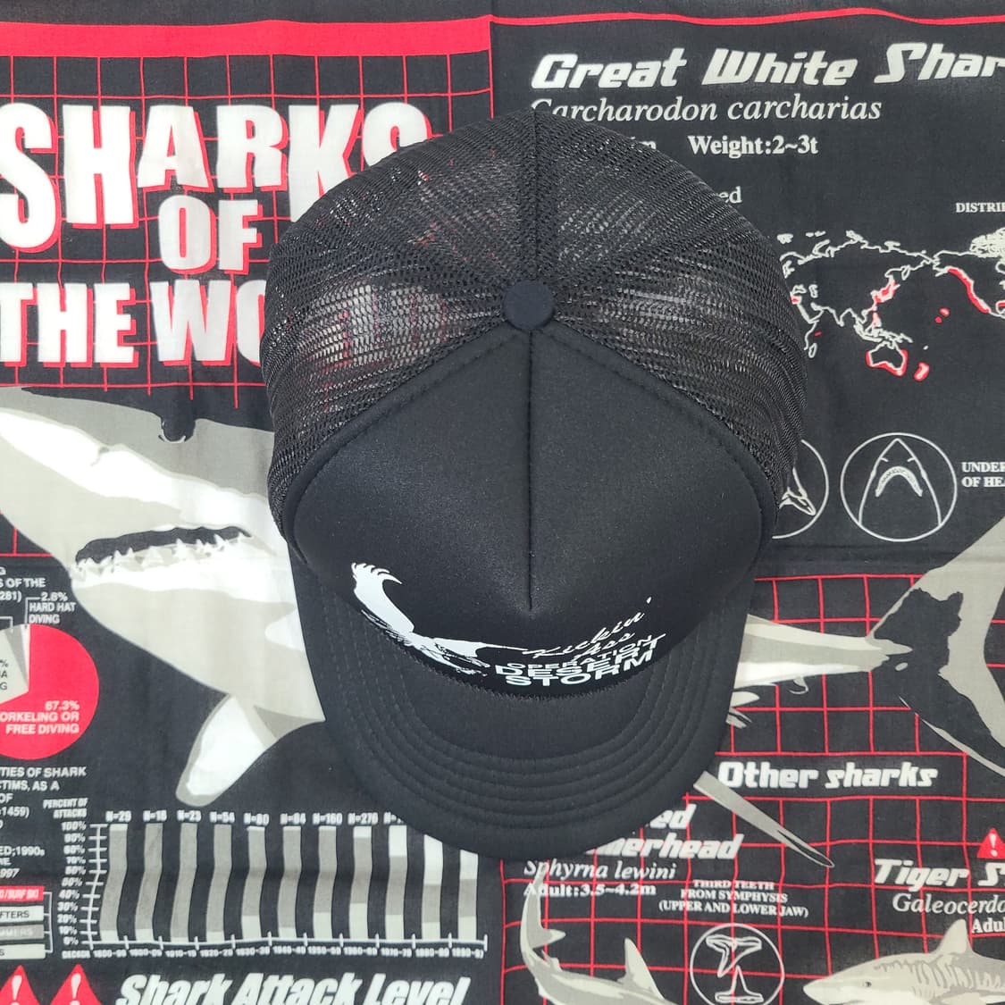 90s USA 미군 밀리터리 빈티지 트러커캡 메쉬캡 모자 스냅백 상품이미지4