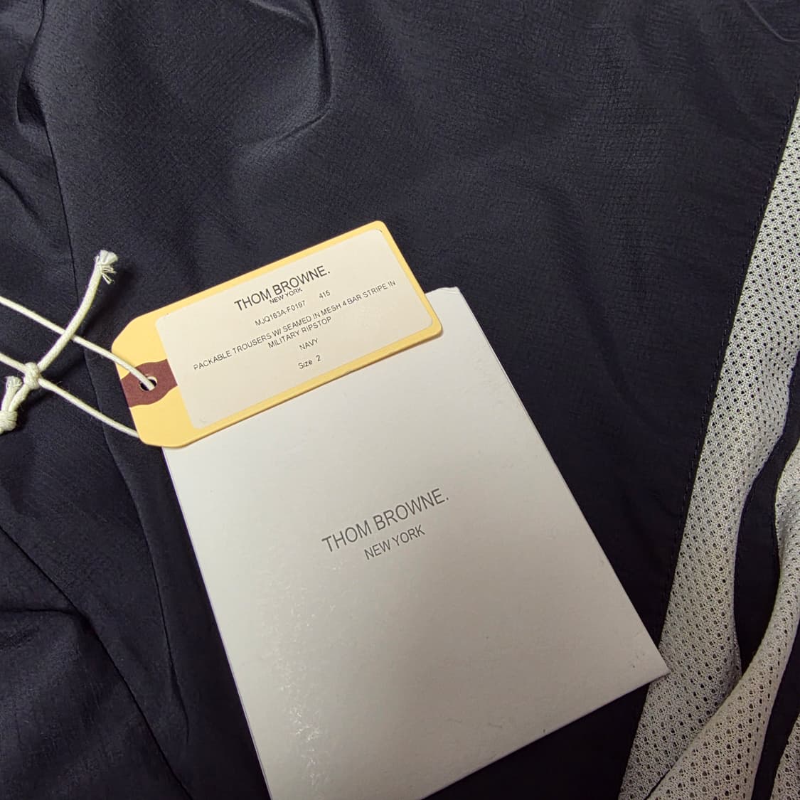 {클로젯}[상의3,하의2][풀구성+감정서+구매내역]톰브라운 립스탑 셋업 상품이미지9