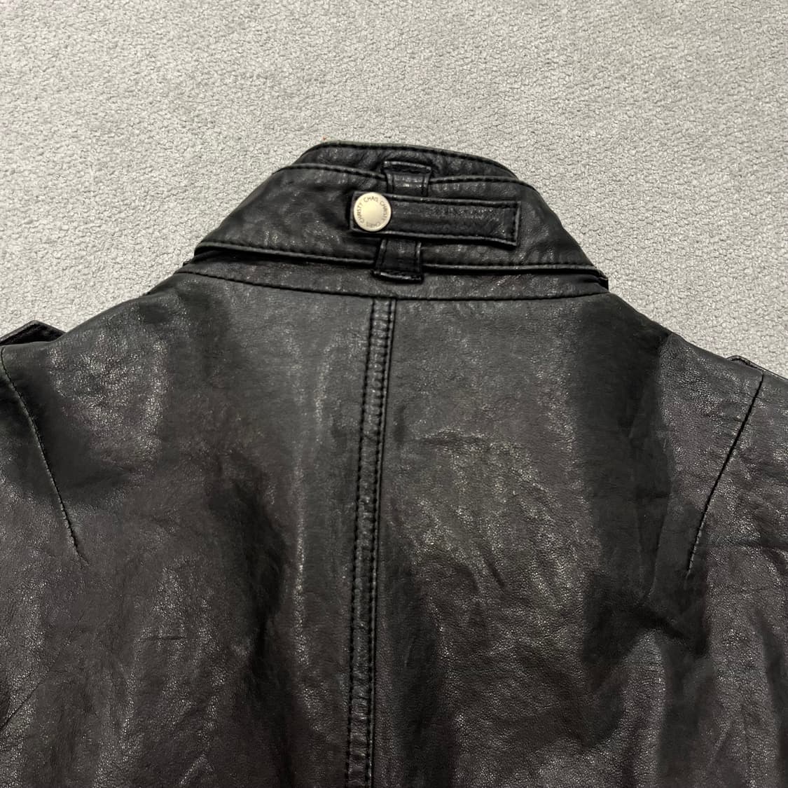 100 빈티지 양가죽 쿼드포켓 레더자켓 상품이미지6