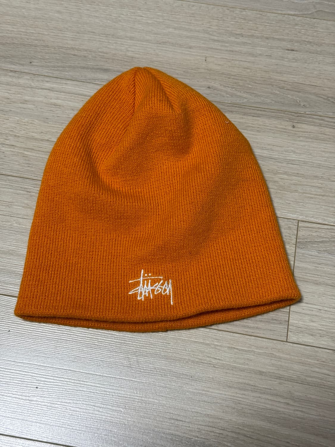 Stussy 스투시 베이직 스컬캡 비니 탠저린 상품이미지1