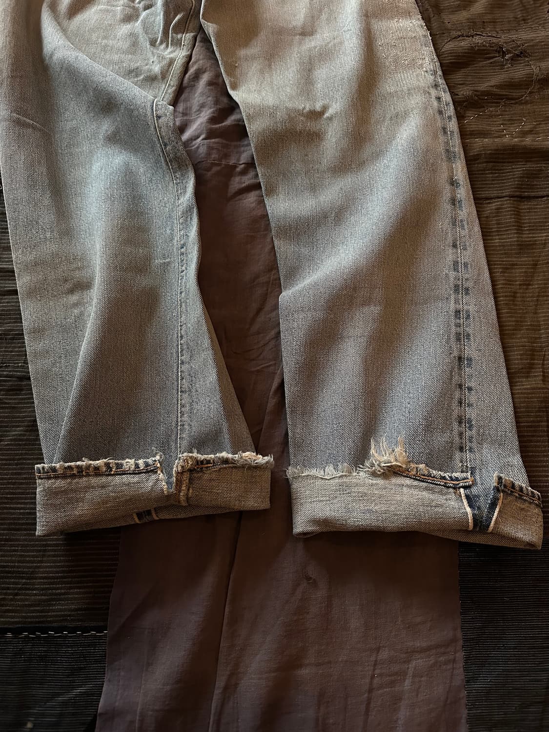 70s Leivs 501 66전기 Selvedge Denim Pants 상품이미지8