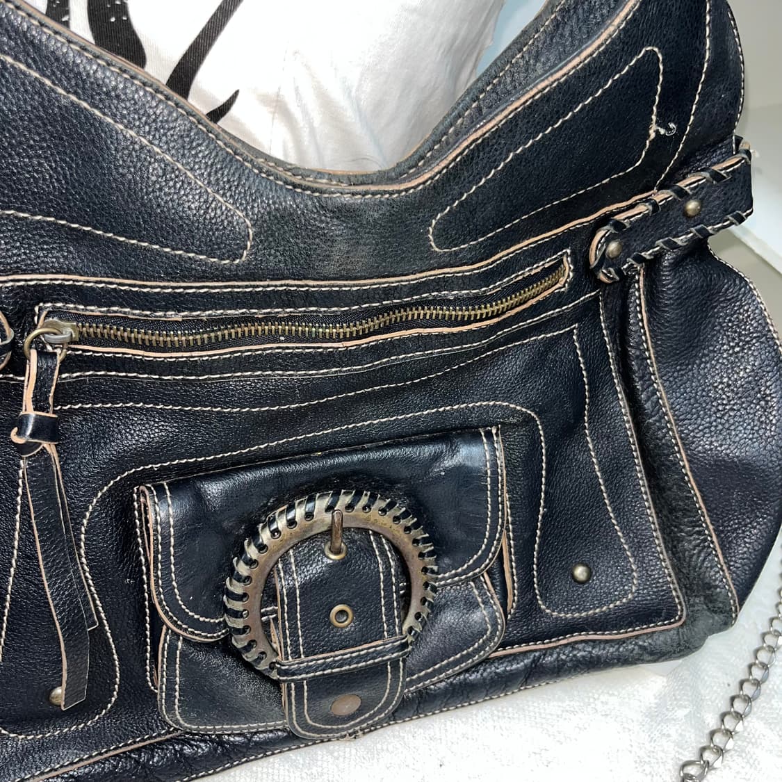 빈티지 빅 버클백 상품이미지3