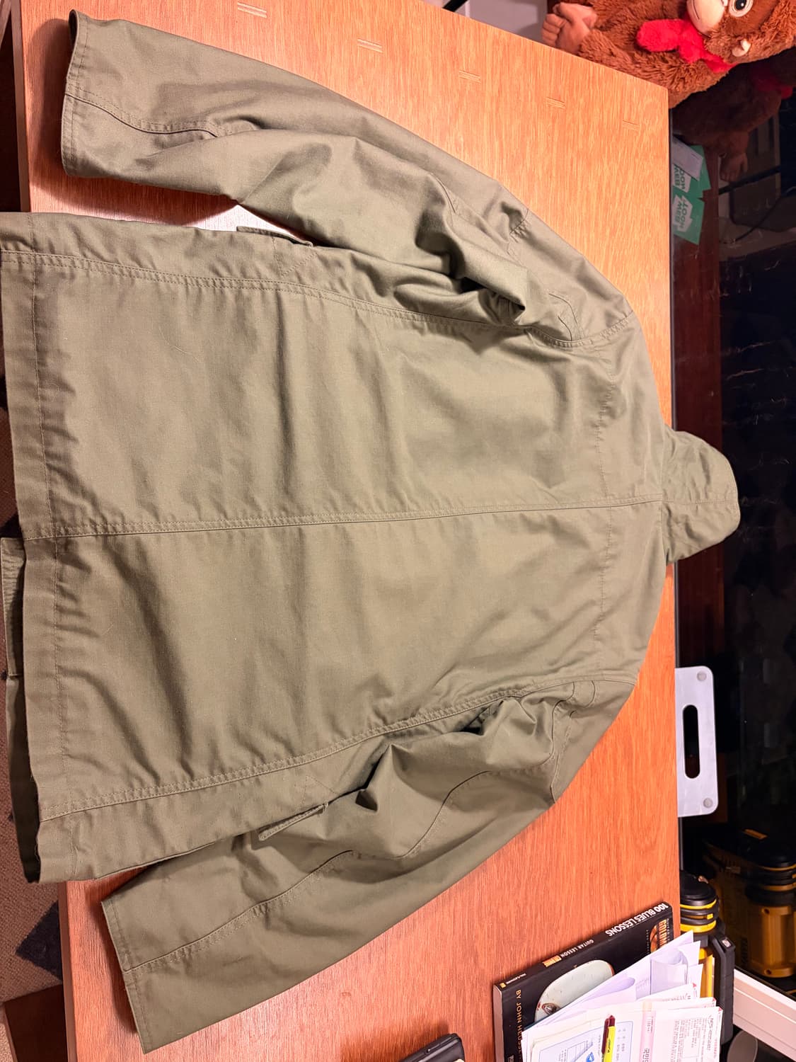 엔지니어드 가먼츠 파이어맨 자켓 카키 M 상품이미지4