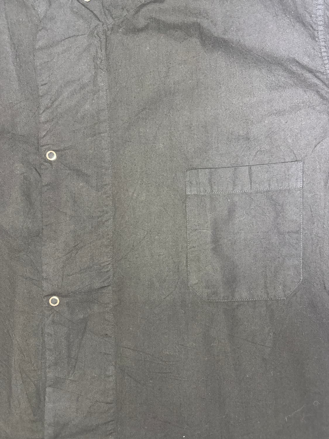 빈티지 US ARMY 메디컬 슬리핑셔츠 블랙 L 상품이미지5