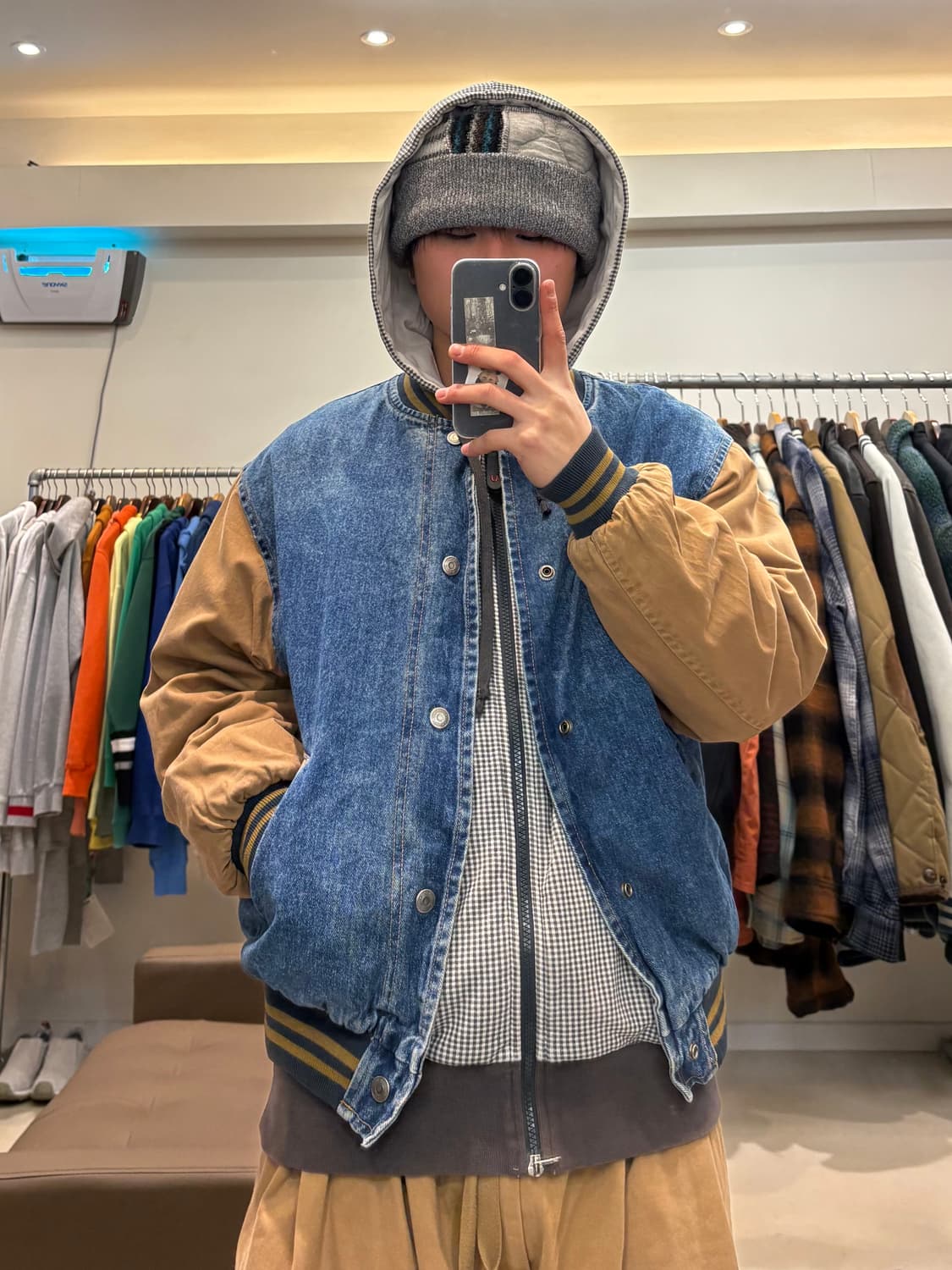 Dunbrooke 데님 바시티자켓 상품이미지9