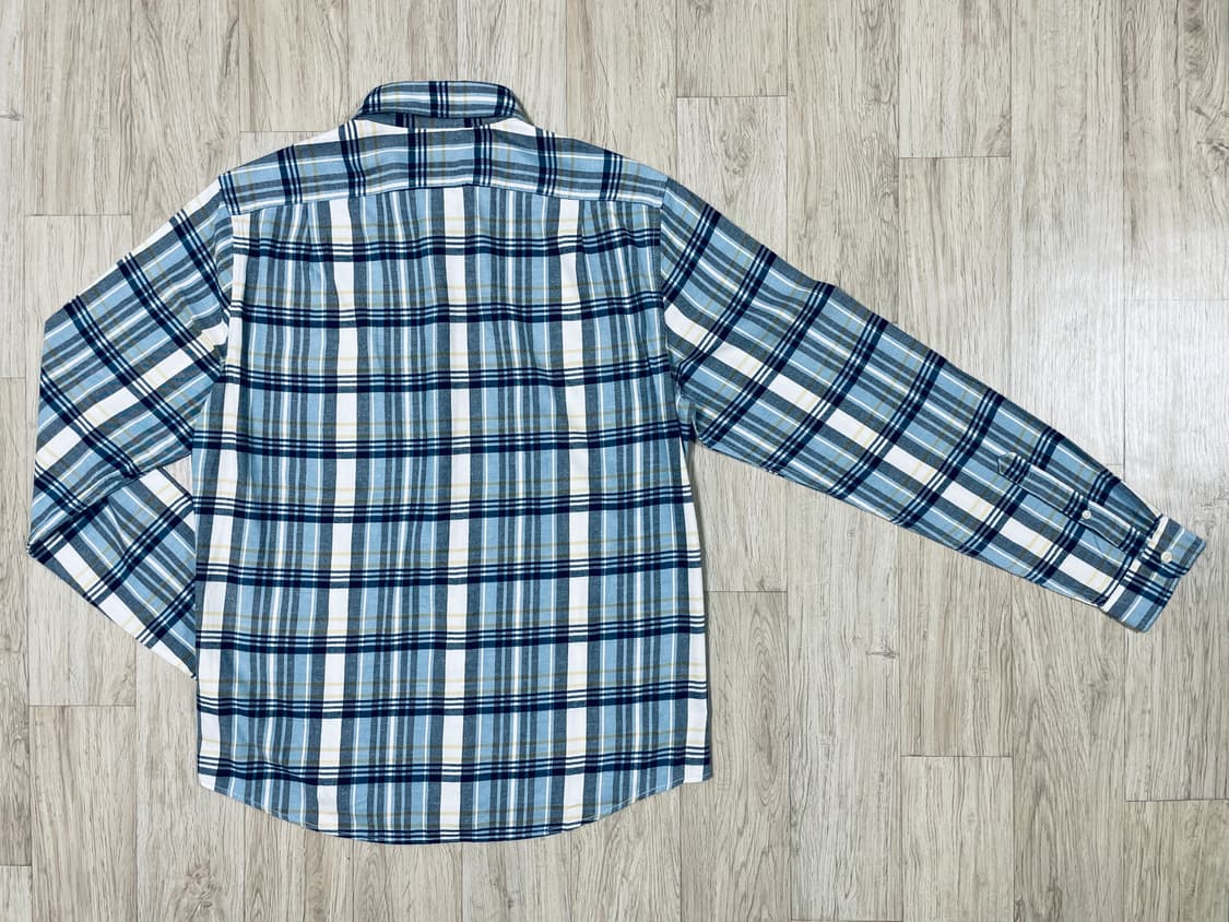 95~100) 70's 복각 랭글러 체크 플란넬셔츠(RRL&LVC&폴로) 상품이미지2