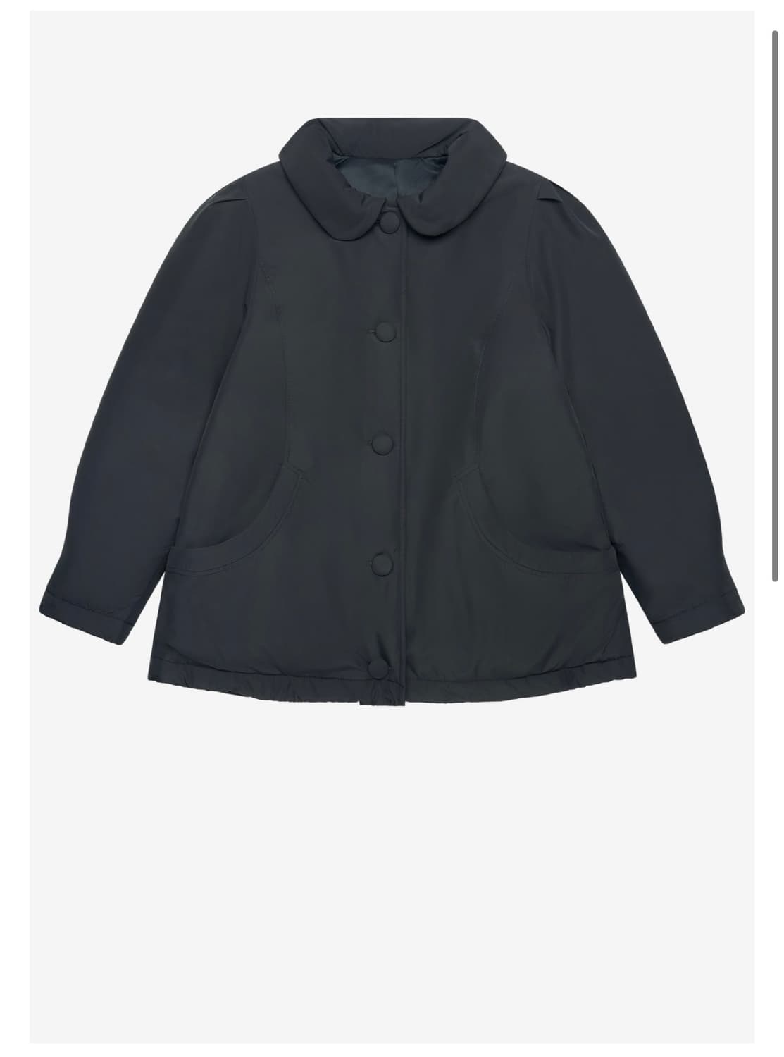 Pippi Padded Jacket _ Deep Charcoal 상품이미지1