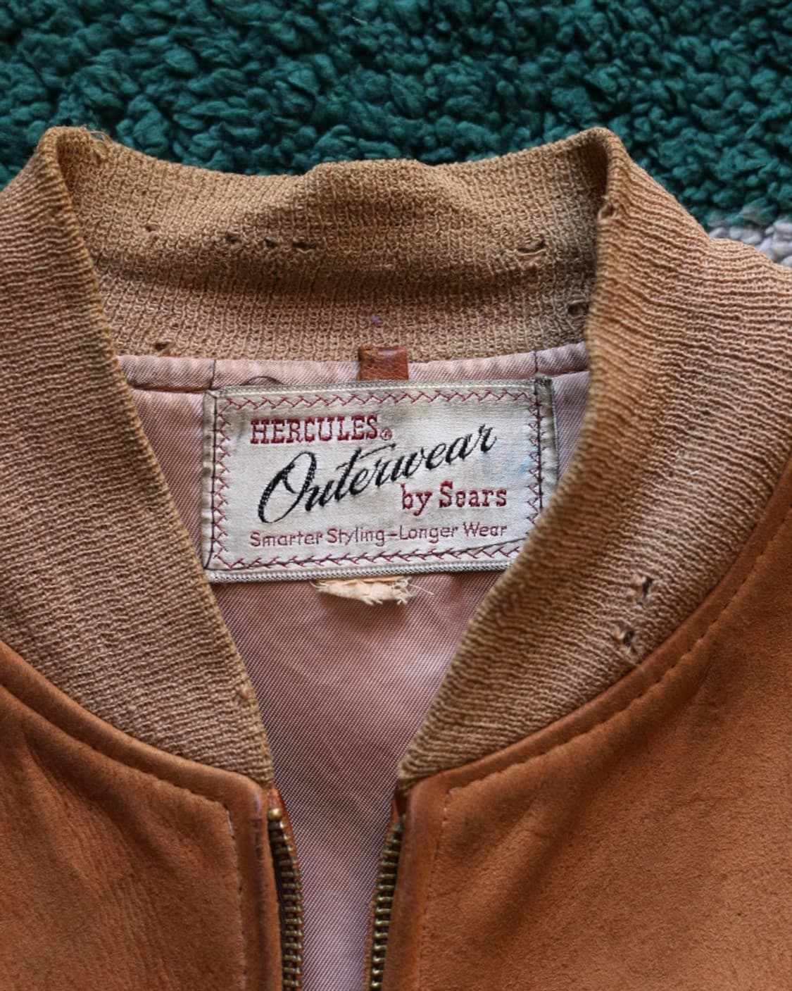 Hercules(허큘리스) 5~60s 디어스킨 스웨이드 봄버자켓 상품이미지3