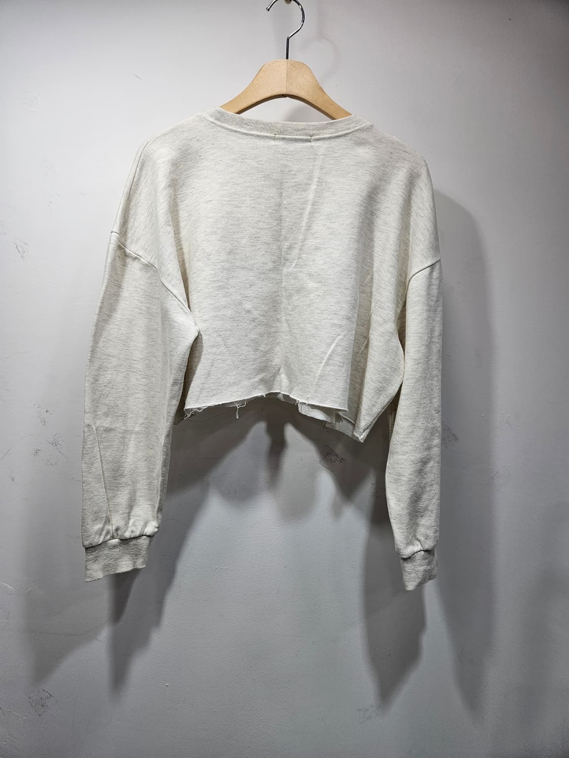 세미크롭 오버핏 맨투맨 Free  상품이미지10