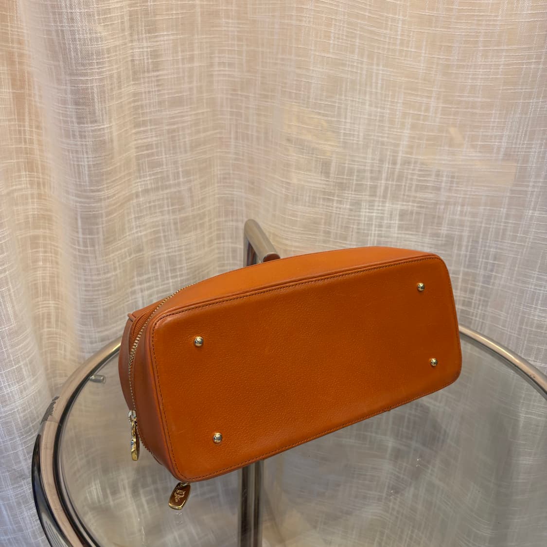 정품 MCM 금장 토트백     상품이미지6