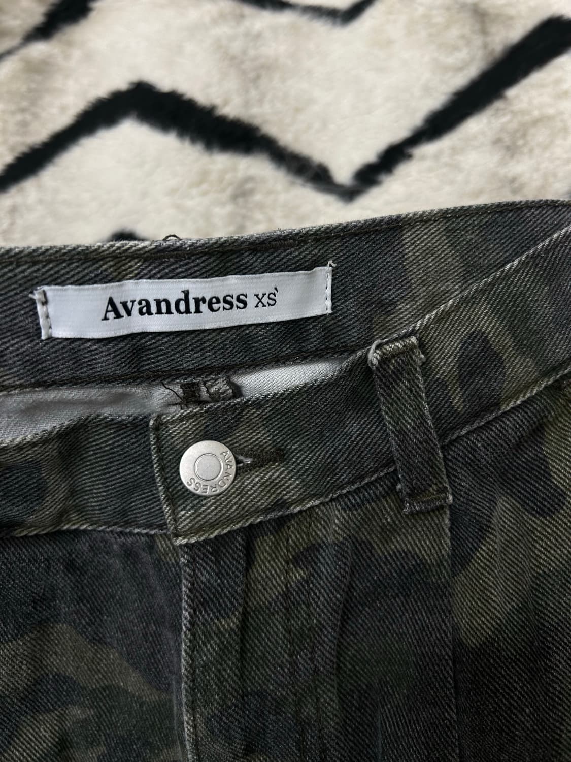 [XS]어반드레스 와이드 카모 카고 팬츠 상품이미지5