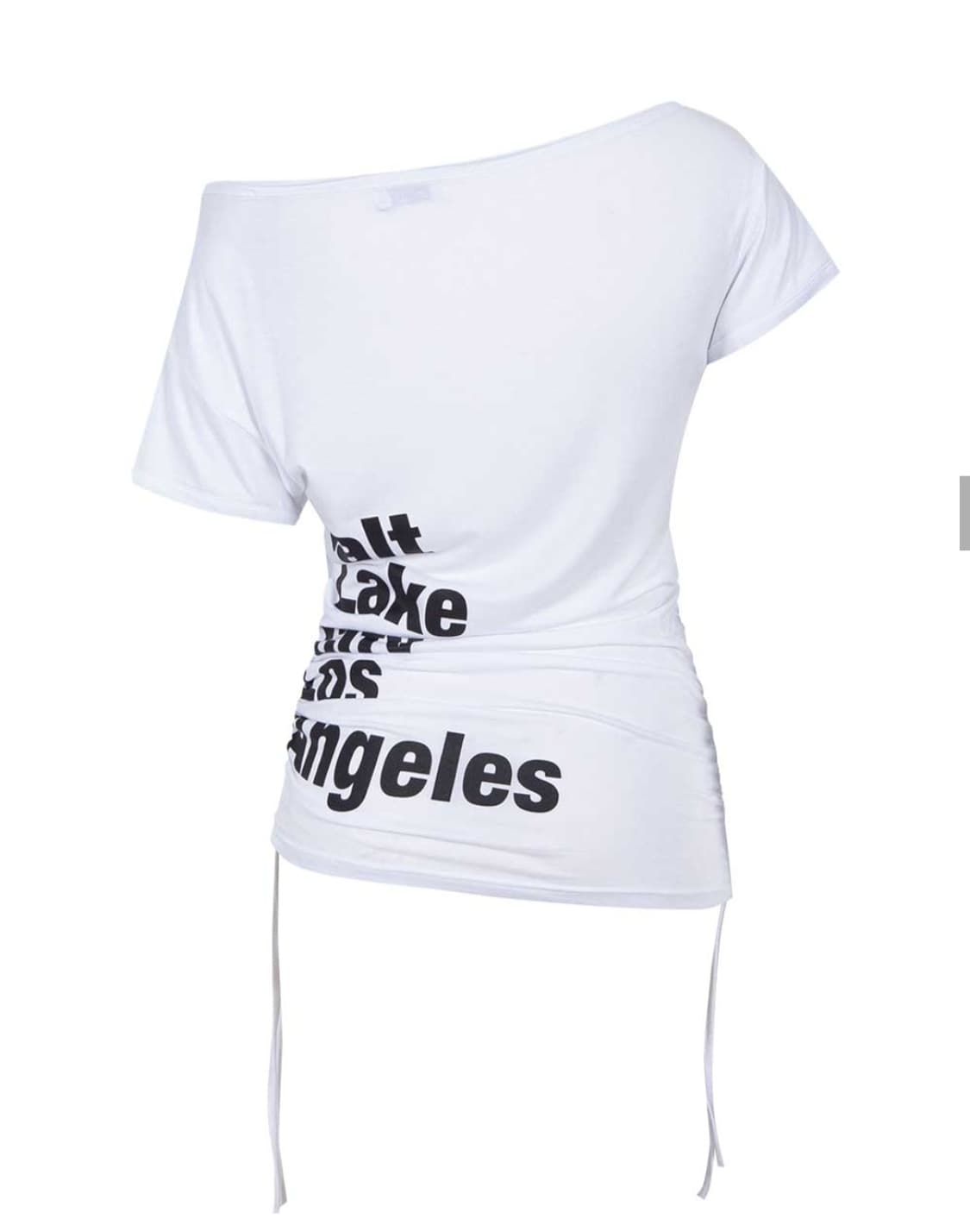 플리즈노팔로우 사라 레터링 탑 상품이미지4