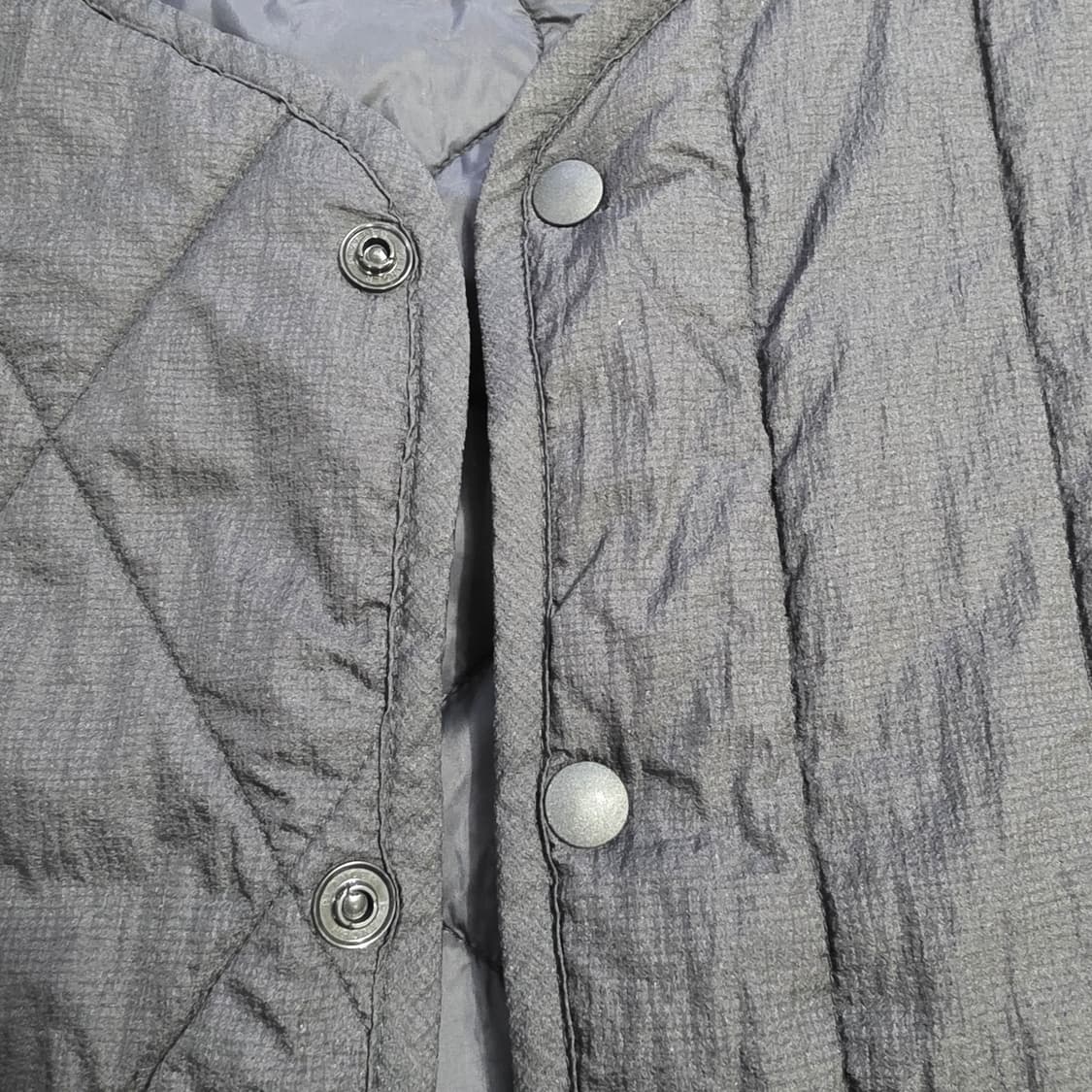 1798 뉴에라 블랙 다이아 퀼팅 조끼 패딩 베스트 105 상품이미지3