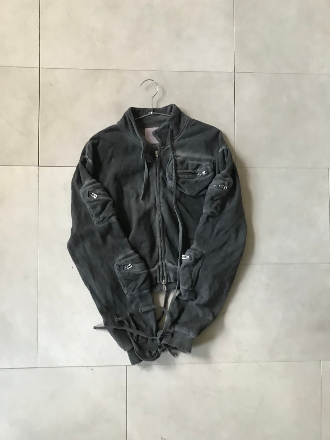 빈티지 드레이프 멀티포켓 집업 상품이미지6