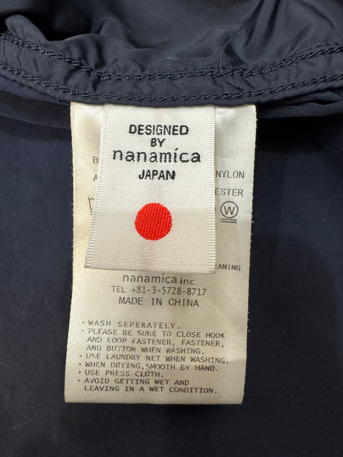 [M][100] 나나미카 보드 워크자켓 네이비  상품이미지9