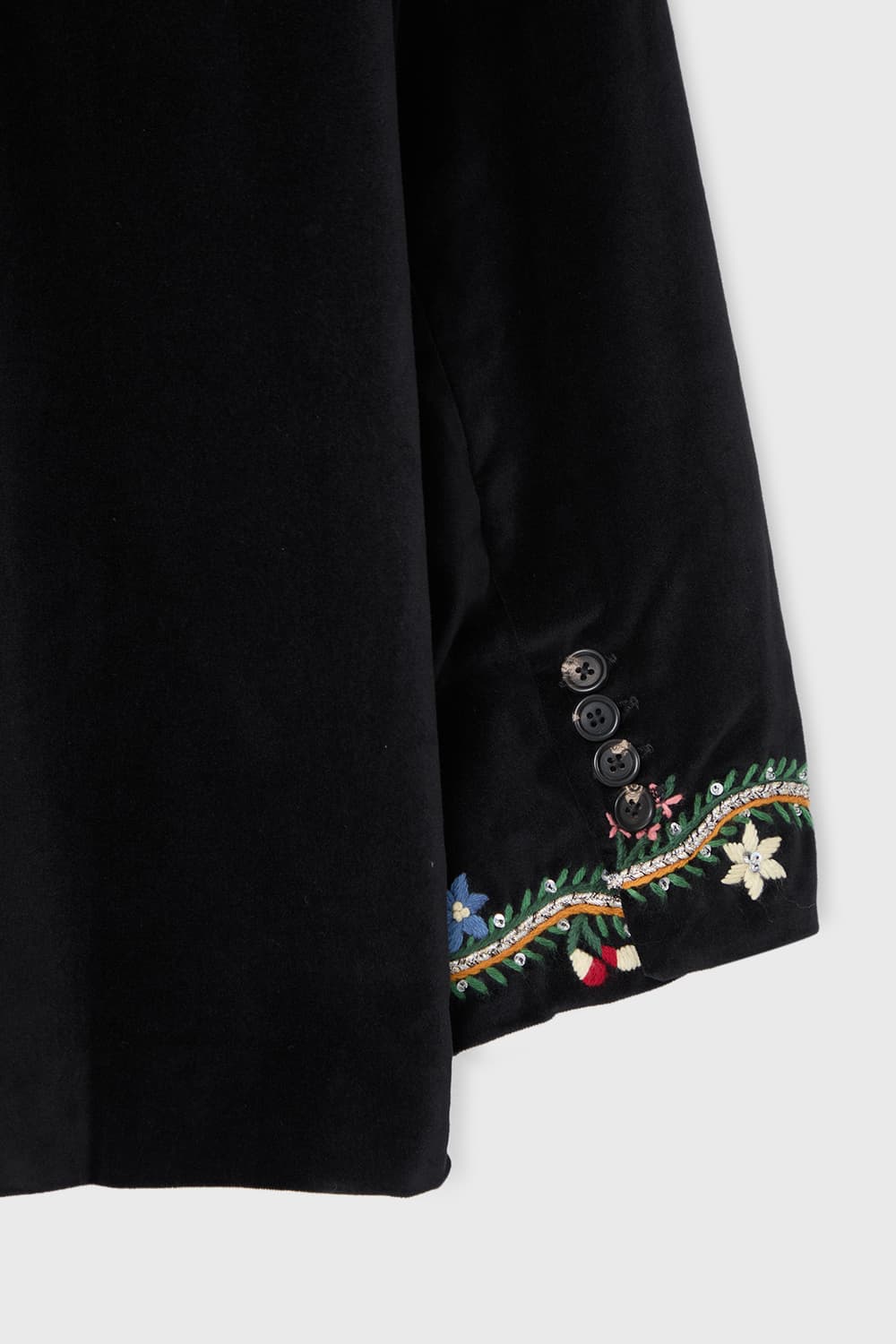 BODE ALPINEFLOWER JACKET (BLACK MULTI) 상품이미지8