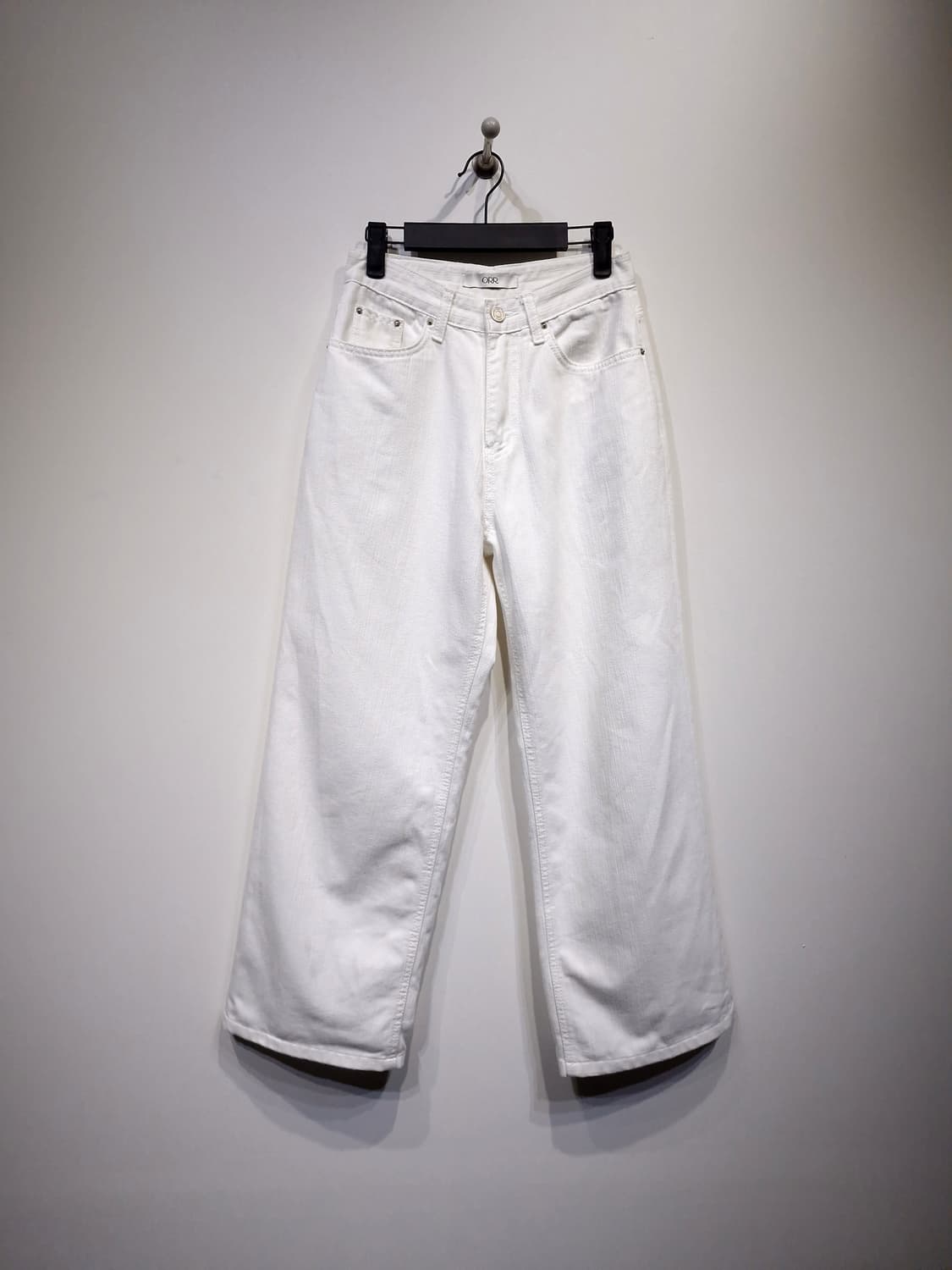 ORR 오르 23SS 와이드 데님 팬츠 화이트 상품이미지1