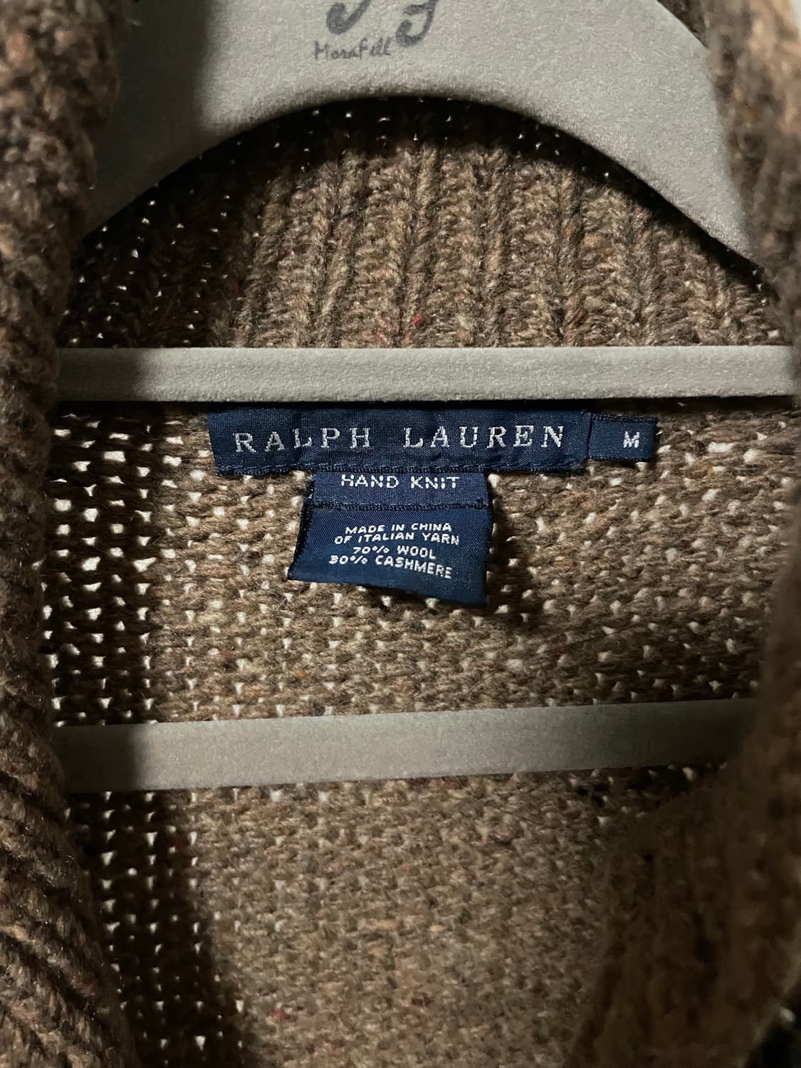 폴로 랄프로렌 울 캐시미어 혼방 니트 가디건 상품이미지5
