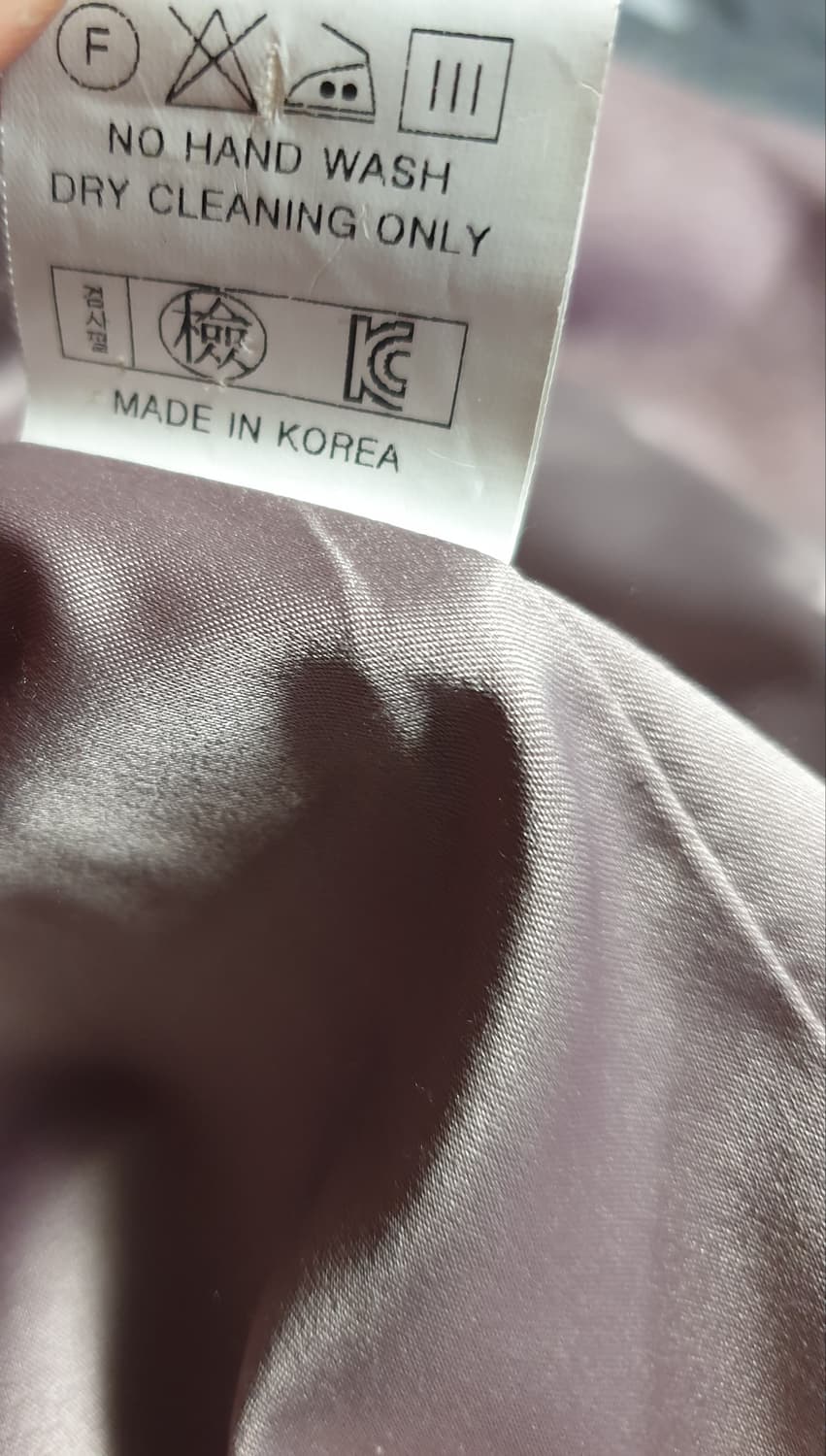 BEIGE 캐시미어 블렌드 안감실크 버튼리스 울 코트 라이트핑크(M) 상품이미지6