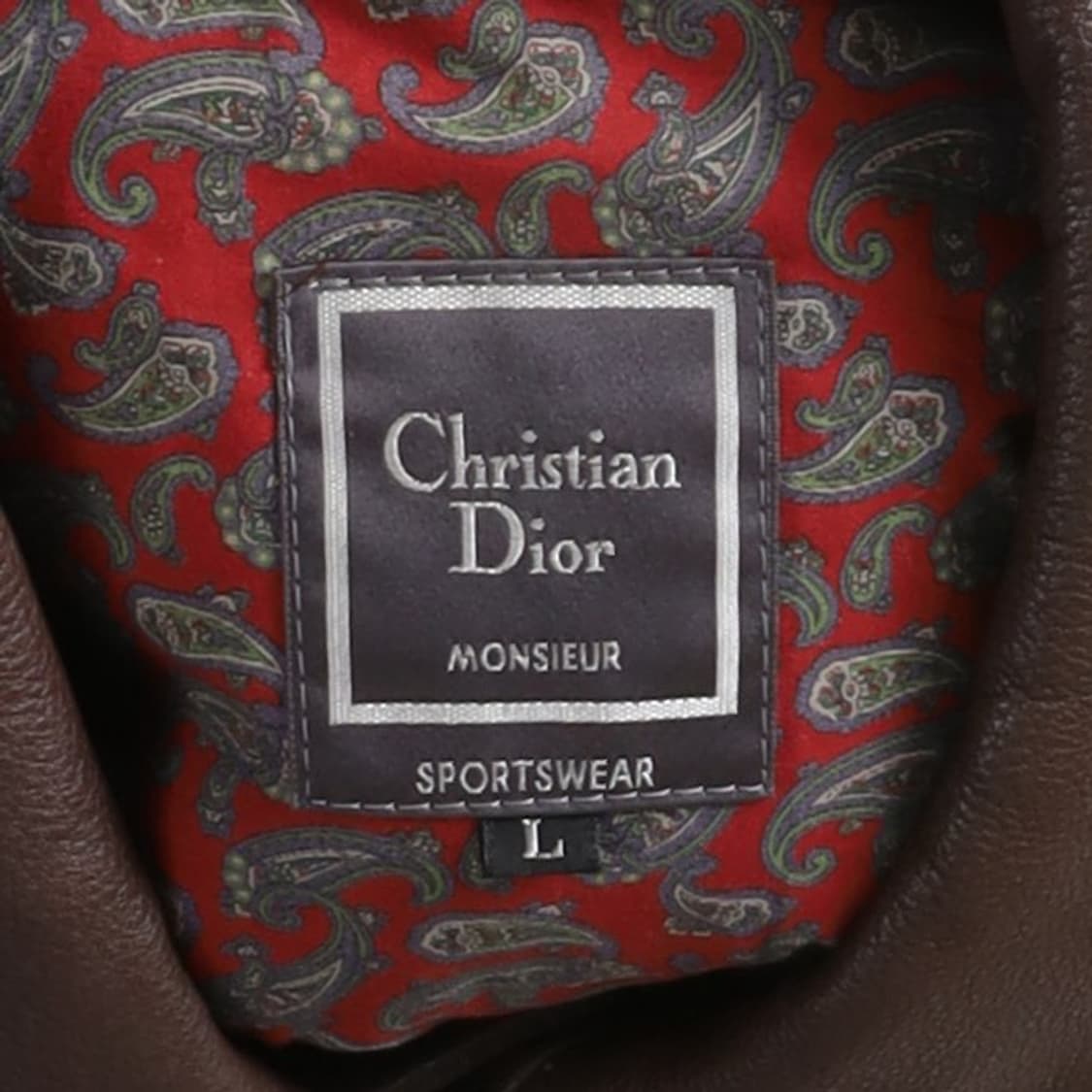 크리스챤 디올 Christian Dior Leather Jacket

 상품이미지7